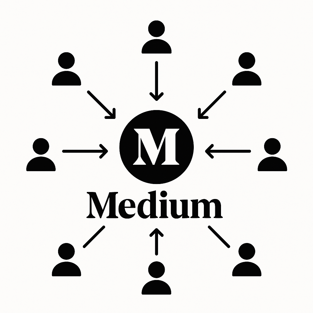 Medium.com platform for broad audience reach.