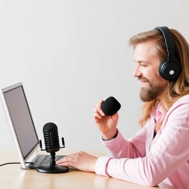 Marketer speaking as a podcast guest to drive free, targeted traffic to CPA offers through authority and niche audience engagement