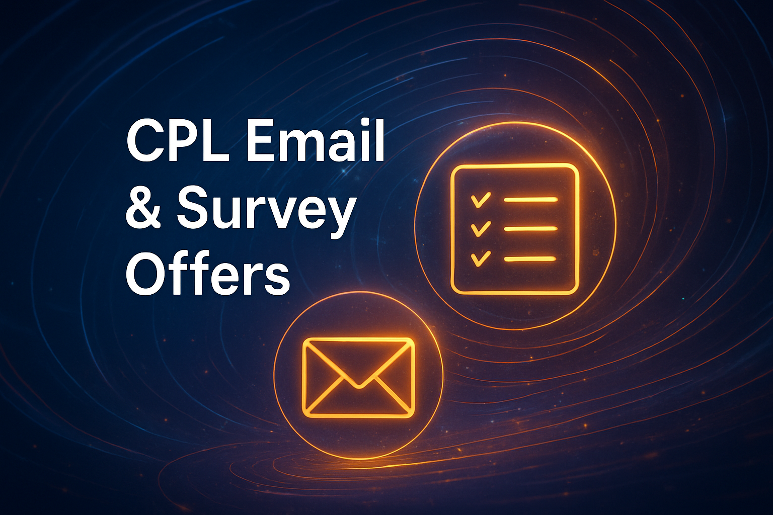 Digital marketer analyzing CPL email and survey campaigns in 2025