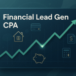 Digital financial dashboard showing growth with various loan and credit icons